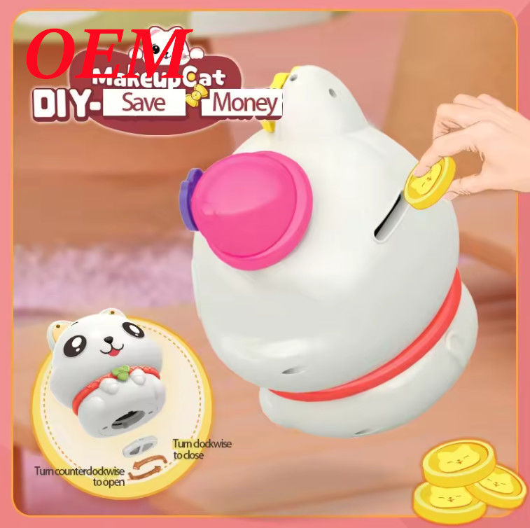 OEM Lovely Piggy Bank Monete Banca Cash Box per bambini Forniti dal cliente Personalizzabile