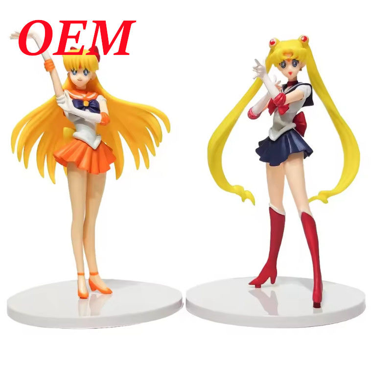 Figure d'animazione in PVC personalizzate Figure d'azione in anime fornite dal cliente Home Decor Art Toy