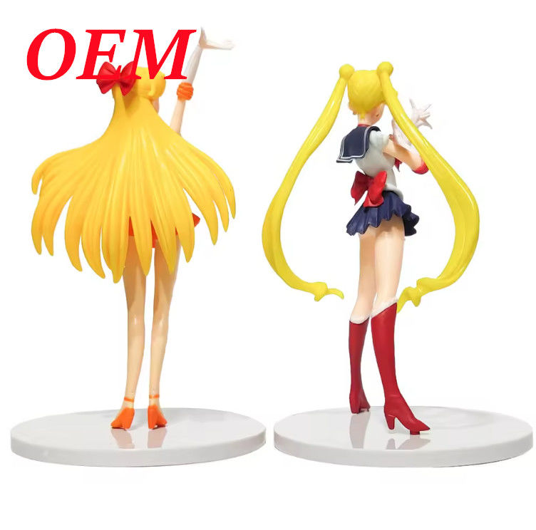 Figure d'animazione in PVC personalizzate Figure d'azione in anime fornite dal cliente Home Decor Art Toy