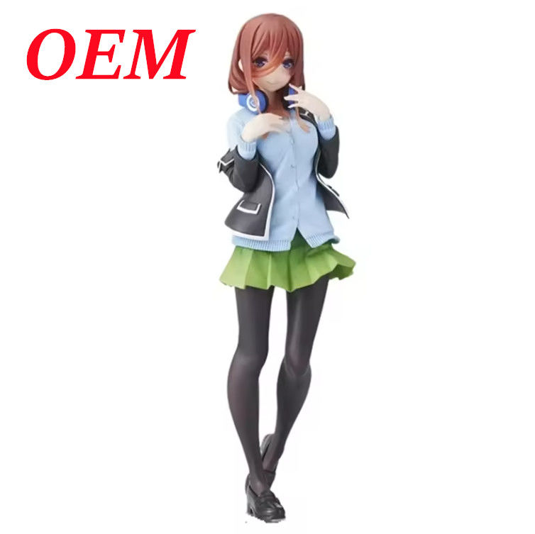 Figura in PVC personalizzata Figurine d'azione anime per la decorazione domestica Art Toy Injection Process