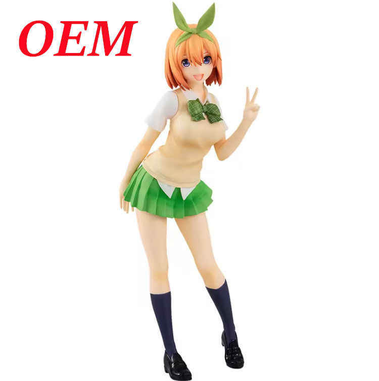 Figura in PVC personalizzata Figurine d'azione anime per la decorazione domestica Art Toy Injection Process
