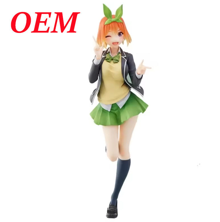 Figura in PVC personalizzata Figurine d'azione anime per la decorazione domestica Art Toy Injection Process