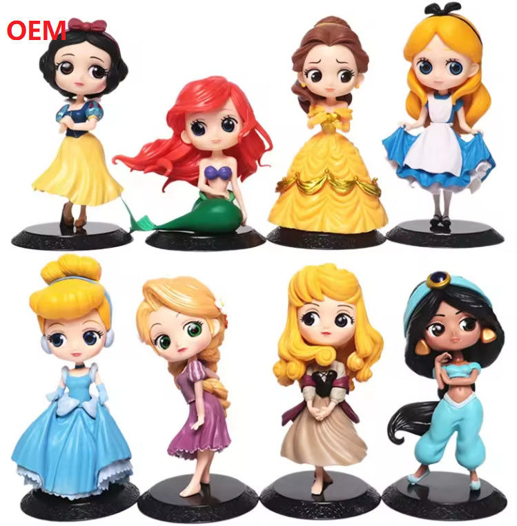Dimensioni personalizzate Anime Figure Toys Modelli di cartoni animati Solo OEM Per Decorazione E Regali Bambini