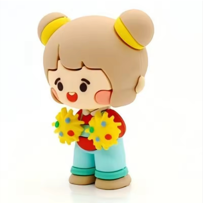 Custom 3D PVC Action Figure with Intricate Detailing for Ages 8 to 13 Years and Up Vinyl Toy Collectible