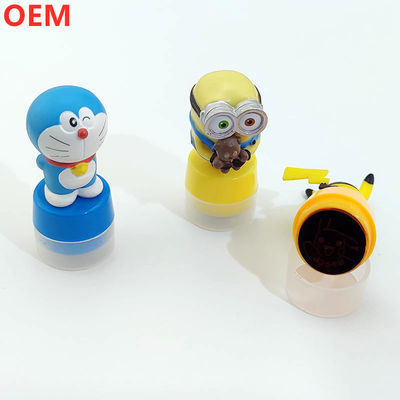 OEM Factory Custom 3d Figure Stamp Toys For Kids Cartoon Figure Stamp Toys Personalizzazione