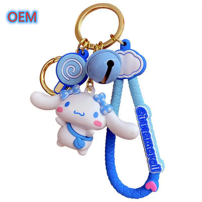 Chiaviera 3D in PVC in plastica per animali Anime OEM Design