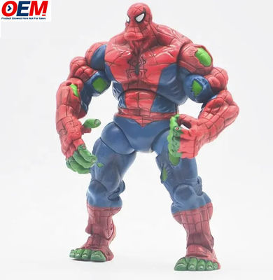 Fabricante personalizzato personalizzazione bella per adulti mobili collezione figura modello eroe ragno pvc figure d'azione giocattolo