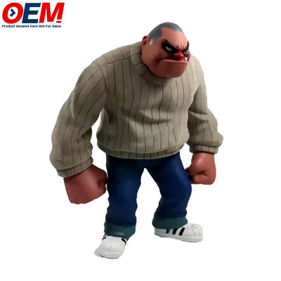 OEM fabbrica realizzazione su misura stampa 3D figura di plastica morbida giocattolo in vinile personalizzato