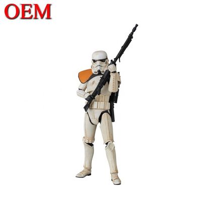 Soldato Clone Bianco articolato Ornamento Mobile Figura d'azione per bambini