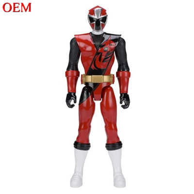 Super Ninja Steel Toys Red Collection Figure di azione