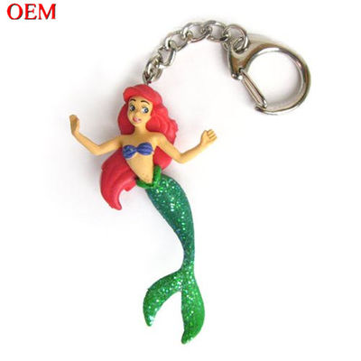 Mermaid Ariel Figurine Portachiavi giocattolo fare mini giocattolo figura