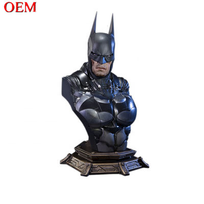 Produttore di giocattoli personalizzati 3D Bat-Man Toy Money Box Figure figurine di plastica OEM