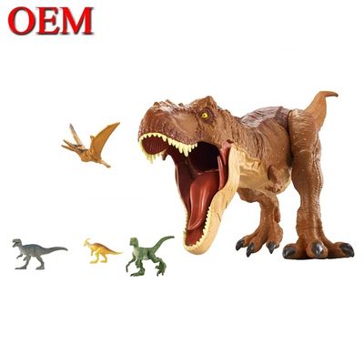 Produttore di giocattoli personalizzati oem Dinosaur Play Figure Modello 3D giocattolo giocattolo in vinile personalizzato