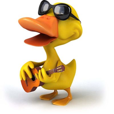 Nuovo design 3D Cartoni animati di plastica Figure di azione Animali Giocattoli con anatra Api Pinguino