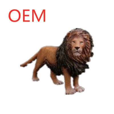 OEM 3D Cartoni animati Figurine di plastica Animali di azione Giocattoli con leone