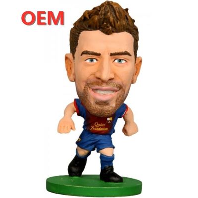 OEM personalizzato Calcio superstar Figure di gioco di azione calcio Giocatore Action Figure