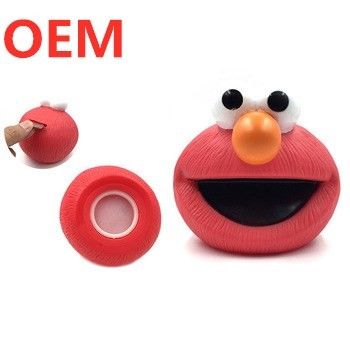 OEM Artigianato di plastica Sesame Street Cartone animato Piggy Bank Anime Money Pot Figure