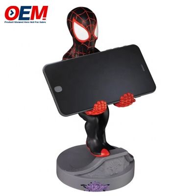 Spidman portatelefoni Mobile Made Desk Office Home Desktop Toy OEM Portatelefoni in PVC Figura