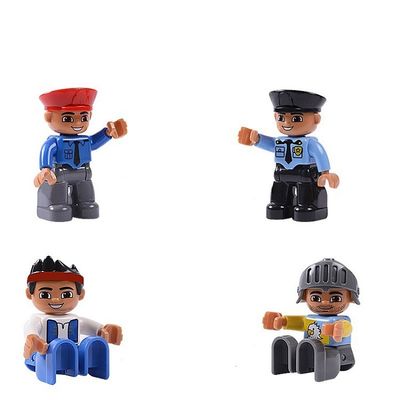Mini ABS Plastic Action Anime Figure Blocchi di costruzione Figure Toys Per Bambini