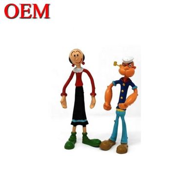 Fabbrica realizzare personalizzato figura pieghevole cartone animato giocattolo pieghevole personaggio personalizzato cartone animato militare MODELLA giocattolo