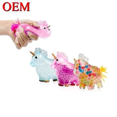 Giocattolo antistress Squishy OEM Palla antistress in gel che cambia colore OEM Realizzato in silicone TPR per bambini