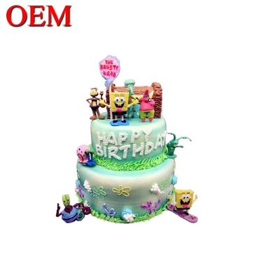 Personalizzazioni di personaggi giapponesi classici Set di torte per compleanni