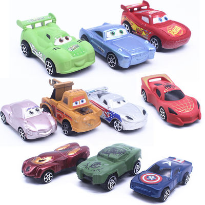Produttore personalizzato Cartoon Pixar Cars Racing Series Jackson Storm Cruz Smokey 1:43 Diecast Metal Alloy Vehicle Toys Boy Kid Gif