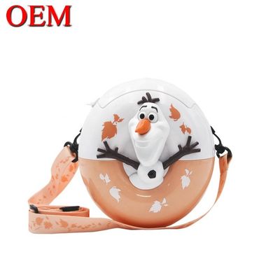 Produttore di giocattoli personalizzati Piccola plastica 3D Disney Figure Toy Popcorn Bucket Per Natale