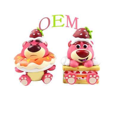 Giocattoli in plastica personalizzati in silicone OEM 3D Soft Squishy figurino personaggio giocattoli fabbrica produttori di giocattoli