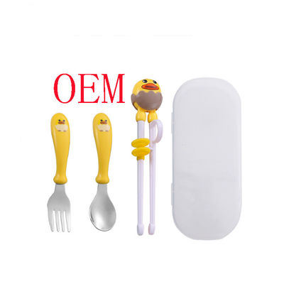 Cucchiaio personalizzato Bambini di silicone divertenti Bambini allenatori lavati riutilizzabili a casa apprendimento Bambini cartoni animati apprendimento riutilizzabile allenamento