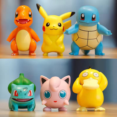 Giocattoli in plastica di silicone personalizzati OEM 3D Soft Squishy Figure Character Toys Factory Toy Manufacturers