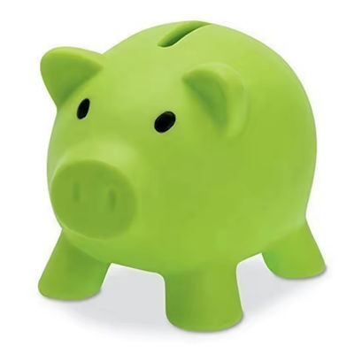 Colore personalizzato Carino Piggy Bank Cash Box Bambini regalo