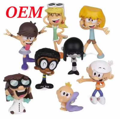Modelle di cartoni animati Figure d'azione Anime Figure giocattoli per la decorazione