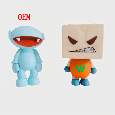 Personalizzazione personaggio di cartoni animati in 3D Figurine in PVC Figurine d'azione Bambole di plastica Giocattoli
